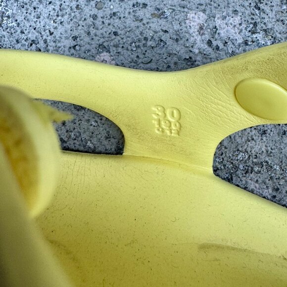 BIRKENSTOCK Rio Sandals Girls 12 30 Yellow EVA Waterproof Toddler Shoes Lemon - Picture 9 of 11